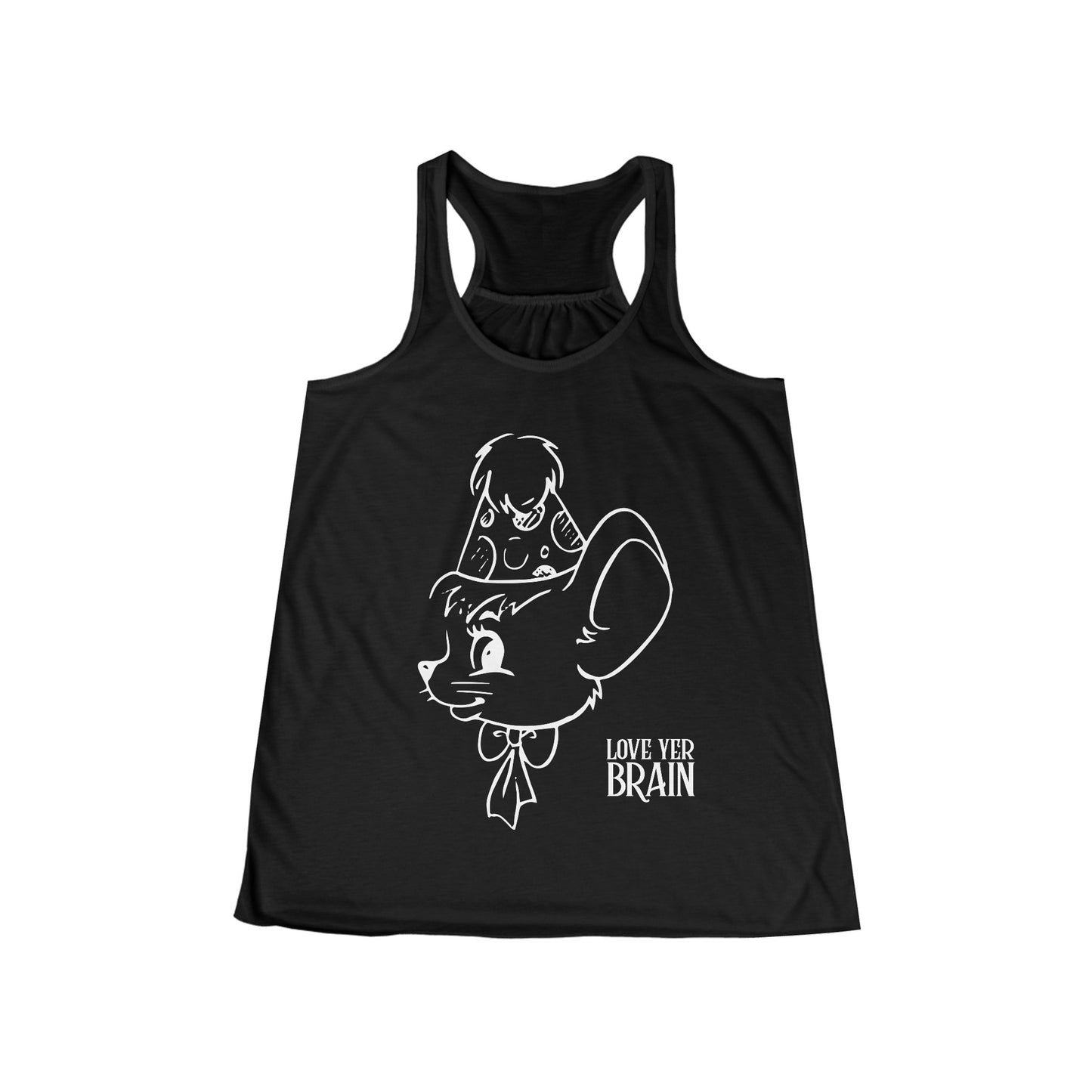 Test Yer Talents Party Mouse Racerback Tank