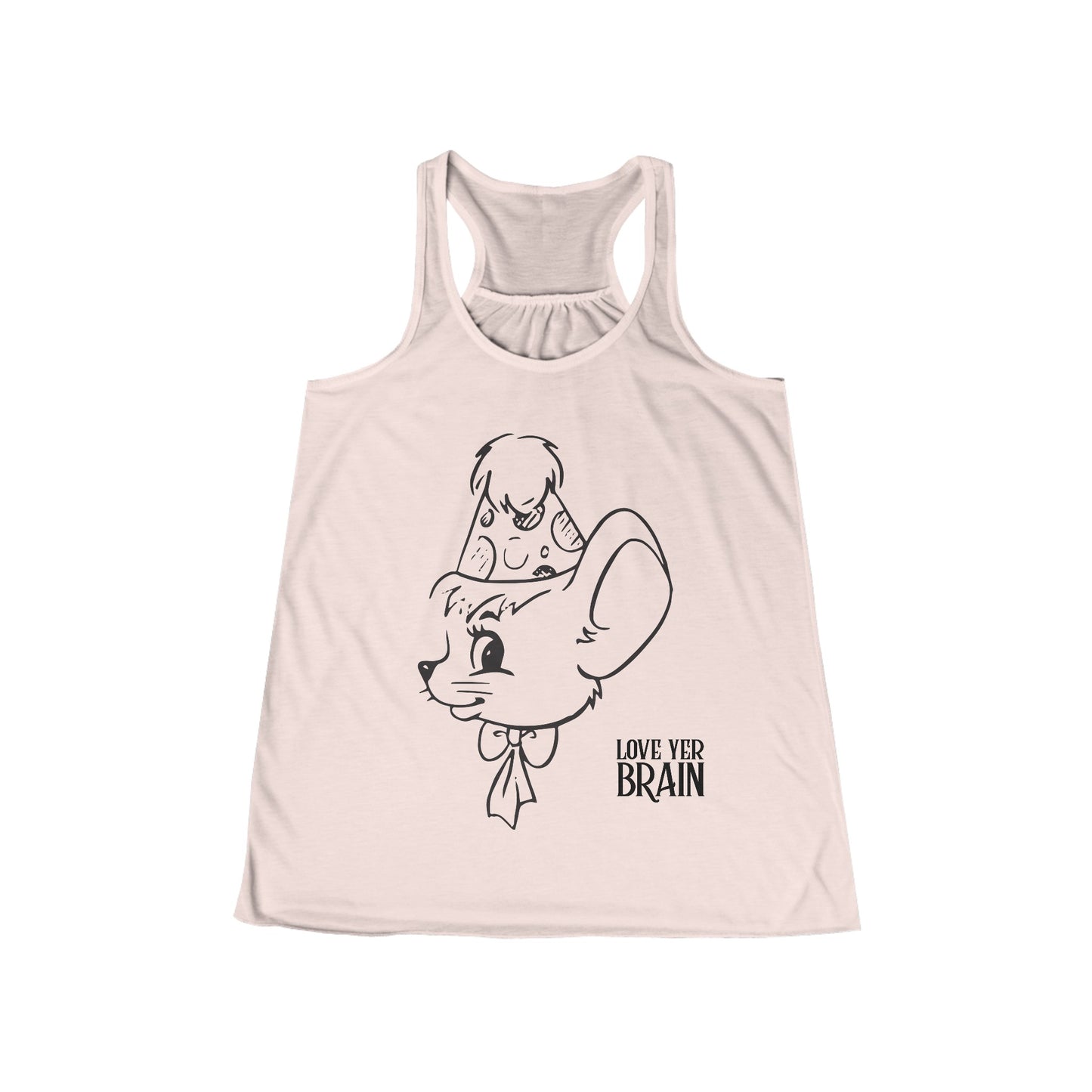 Test Yer Talents Party Mouse Racerback Tank